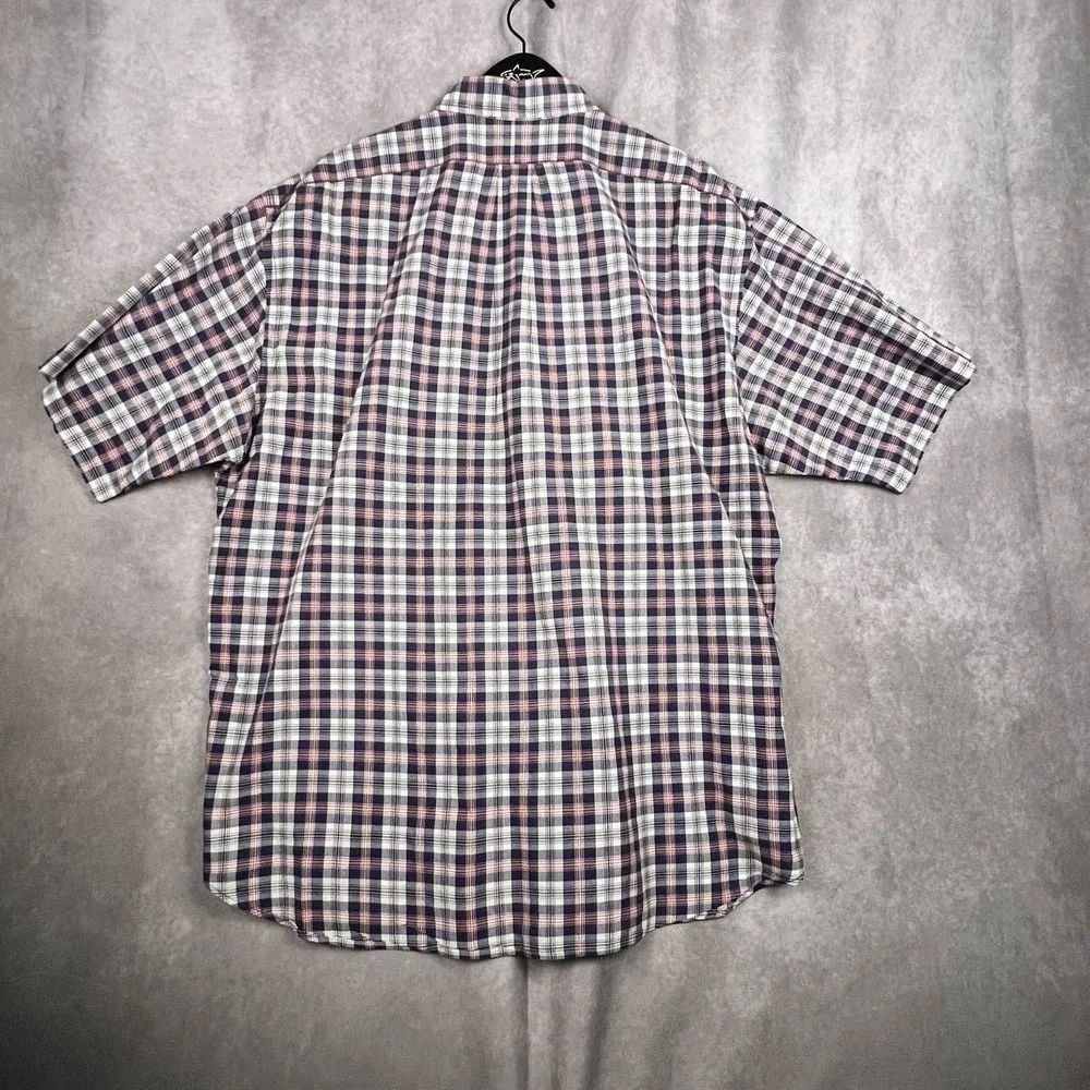 Polo Ralph Lauren Sport Flannel Button Down Shirt Plaid‎ 100% Cotton